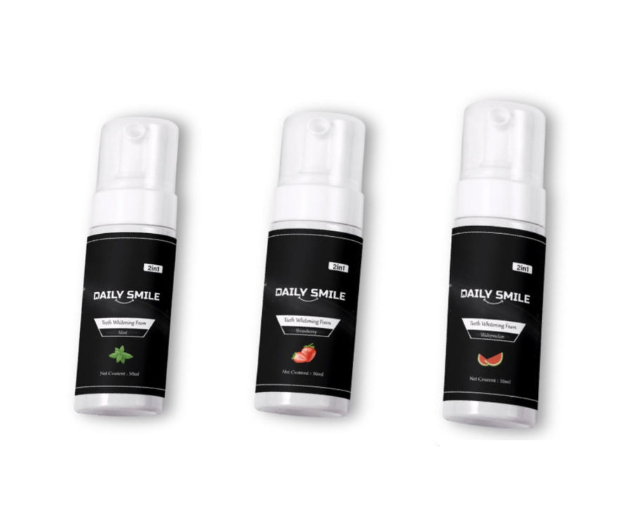 Tandenbleek Schuim Triple Pack β 3 Smaken