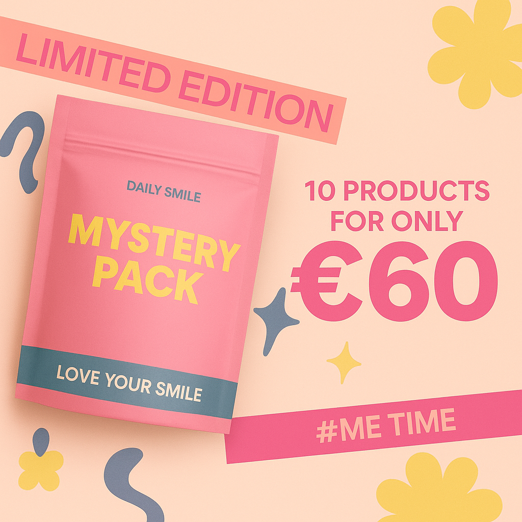 Daily Smile Mystery Pack, roze zakje met 10 producten